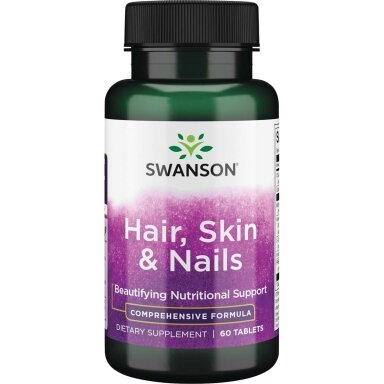 [GALIOJIMAS IKI 2026-11-30]  HAIR, SKIN & NAILS (PLAUKAMS, ODAI & NAGAMS) 60 KAPS.