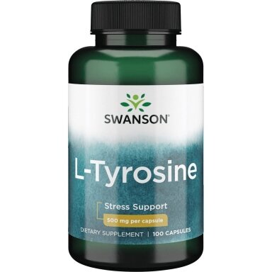 L-TIROZINAS 500MG 100 KAPS. (SWANSON, JAV) L-TIROZINAS 500MG 100 KAPS. (SWANSON, JAV)